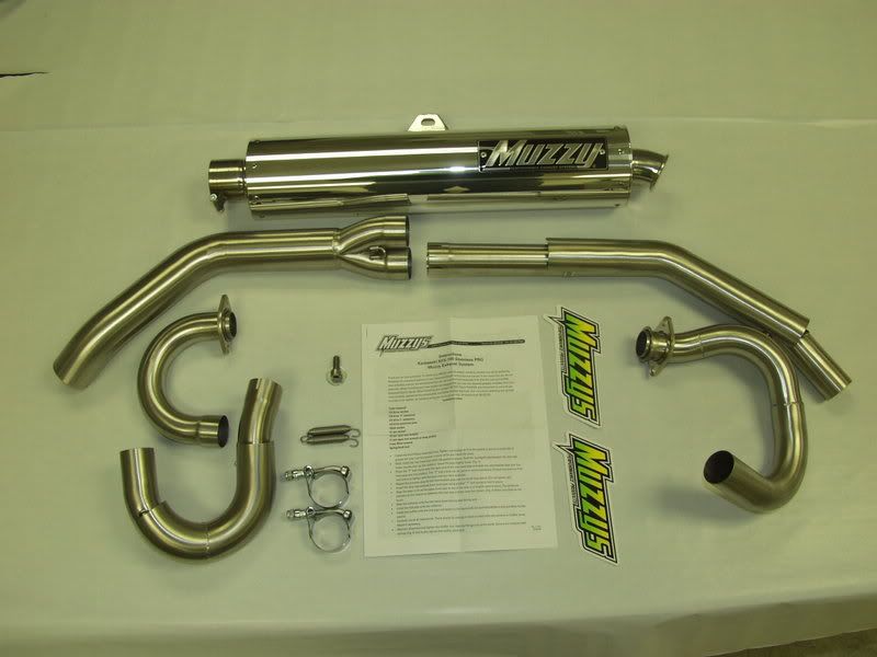 Muzzy Exhausts For Sale Kawasaki ATV Forum